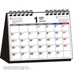 Nagaoka Shoten (T8) 2026 Simple Desk Calendar [Monday Start / B6 Landscape]