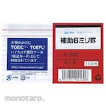 CORRECT Information Card 5X3 AUXiliary 6mm Ruled Line