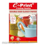 e-Print Double-Sided High Gloss Paper (Kertas Foto)