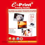 e-Print Glossy Aluminium Paper A4 (Kertas Foto)