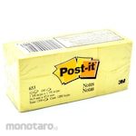 3M Post-it 653 Sticky Notes Yellow (Kertas Memo)
