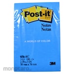 3M Post-it 656-MB Sticky Notes Mediterranean Blue (Kertas Memo)