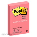 3M Post-it Sticky Notes Poppy Red 656