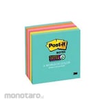 3M Sticky Notes Super Miami Color 654-6 SSMIA (Memo Stick/ Kertas Memo)