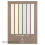 Designphil(MIDORI) Notepaper &lt;B5&gt; HOW ARE YOU