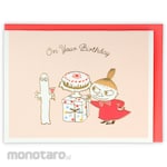 Hallmark Japan Birthday Card: Moomin Little My and Presents II