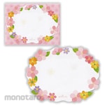 Hallmark Japan Mini Message Card Circle Flower II