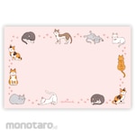Hallmark Japan Mini Message Card: Cats in a Circle II