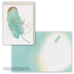 Hallmark Japan Thank You Card Feather II
