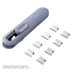 Deli Alligator Document Clip Fasteners (Penjepit Kertas)