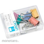 Crown Office Supplies Binder Clip W Color (Penjepit Kertas)