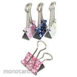 MITSUYA Binder Clip Deco Documents Double (Penjepit Kertas)