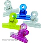TRUSCO Bulldog Paper Clip Polycarbonate (Penjepit Kertas Bulldog)