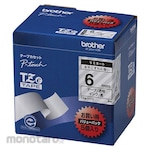 Brother P-touch Laminated Tape 6mm Width TZe Series
