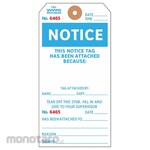 ELECTROMARK Blank & Pre-Printed Header Safety Tag