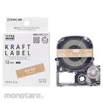 King Jim Tepra PRO tape cartridge Kraft label