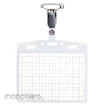 KOKUYO Tag Name Tag Safety Pin, Clip Dual Type