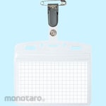 KOKUYO Tag Name Tag Waterproof Soft Case Powerful Itamen Clip