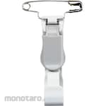Open Industries Clip for name tag with plastic safety pin