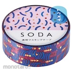 King Jim Soda Transparent Masking Tape