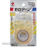 Nichiban Cellotape small roll storage with cutter, straight