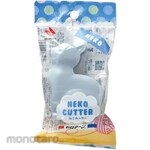 Nichiban Scotch tape cat cutter blue gray