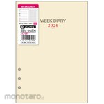 CORRECT 2026 Diary Leaf Week A5 6-Hole