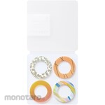 King Jim Cosmetic Motif Film Sticker Coffret Ring Type