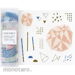 King Jim Cosmetic Motif Film Sticker Coffret Roll Sticker Type