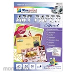Blueprint Art Paper Sheet A3