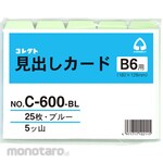 CORRECT Information card header card B6 size