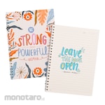 TRG Notebook A5 Keep Motivated Doff Cover