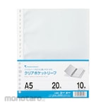 maruman Clear Pocket File Note A5