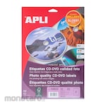 APLI Kertas Stiker CD/DVD Glossy A4