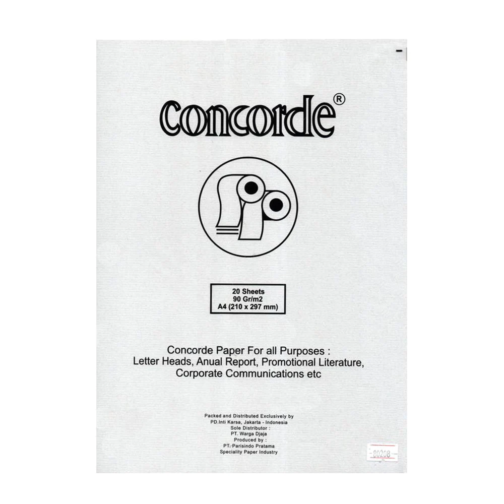 Concorde Kertas Concorde Warna A4 90gsm