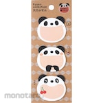 Gakken Large Sticky Note Panda Trio