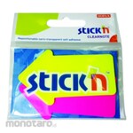 STICK'N Sticky Clearnote Arrow 2 Pads