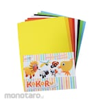 Kokoru Kertas Bergelombang Warna-Warni A4