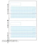 HISAGO Laser printer form Payroll statement