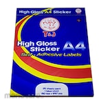 Tom & Jerry Kertas Stiker Self-Adhesive High Gloss