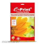 e-Print Kertas Foto Glossy Kuning