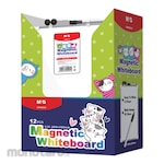 M&G Double-Sided Magnetic Whiteboard