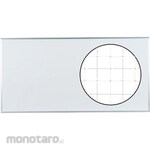 Umajirushi MAJI Series Wall-Mounted Whiteboard, Plain