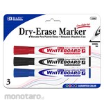 Bazic Assorted Color Chisel Tip Dry-Erase Markers