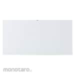 TRUSCO Steel Whiteboard White Dark Line