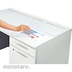 KOKUYO Desk Mat Soft Regenerated Olefin Transparent S