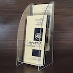 CARPENTIA Brochure Holder Acrylic