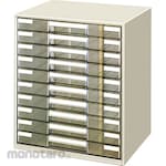 KOKUYO Letter Case Transparent Plastic Drawer