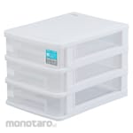 Sanko Plastic Accessories Storage 3-Stage Stocky Sa-503