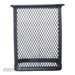 monotaro.id Pen Holder Square Metal Black 80x80x95mm 1pc